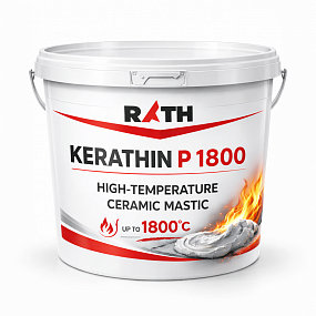 Kerathin P 1800 — высокотемпературная керамическая мастика RATH до 1800C